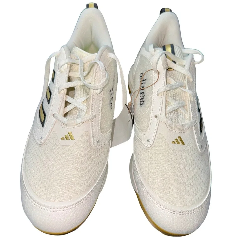 adidas PureHustle 3 Elite Women's‎ Softball Cleats Size 11 ID7638 White Gold NWT